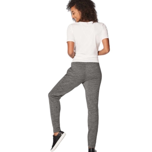 Lululemon Free To Roam Jogger Heathered Gray French Terry Size 8 - Picture 2 of 11